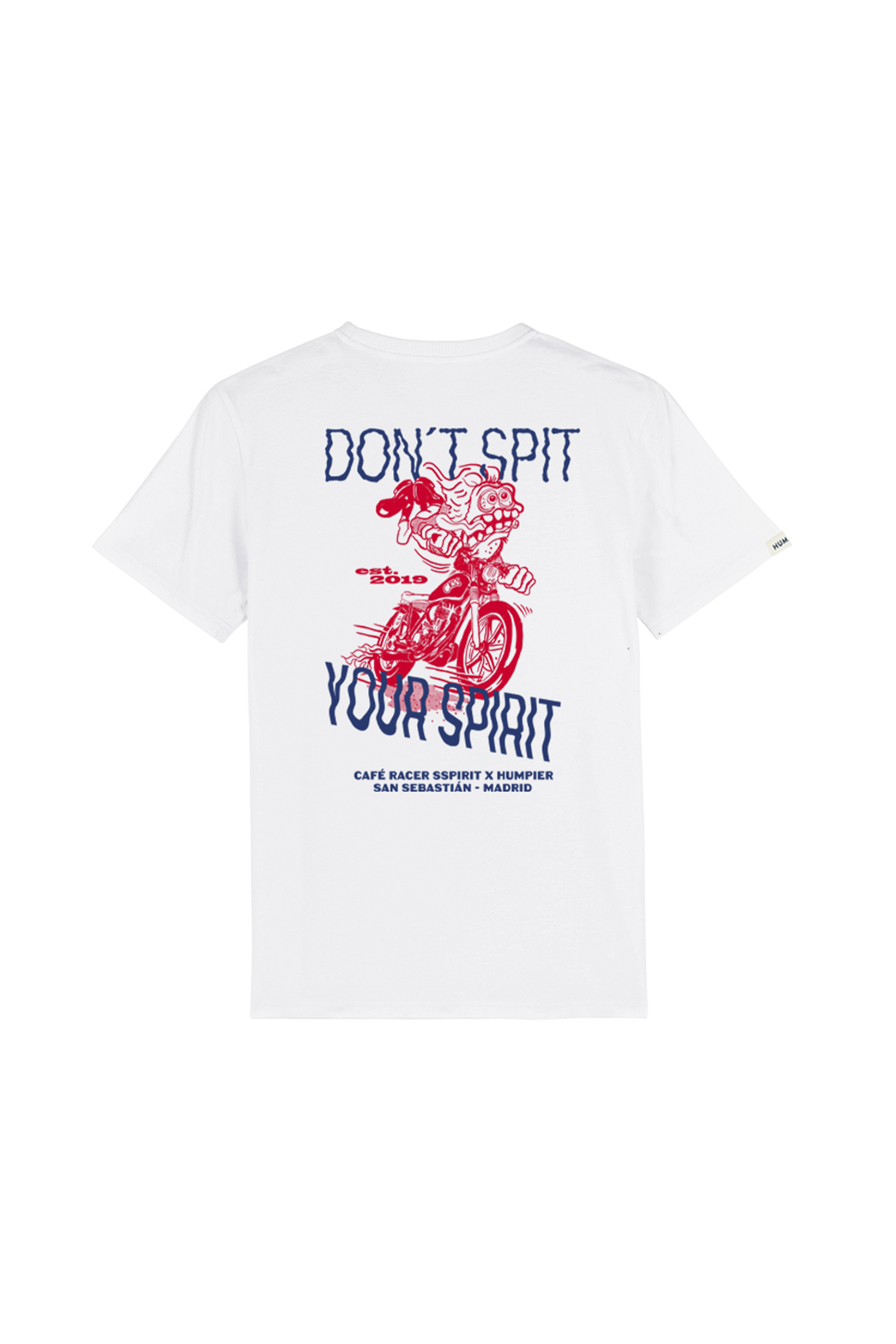 Camiseta manga corta Spirit Humpier blanca