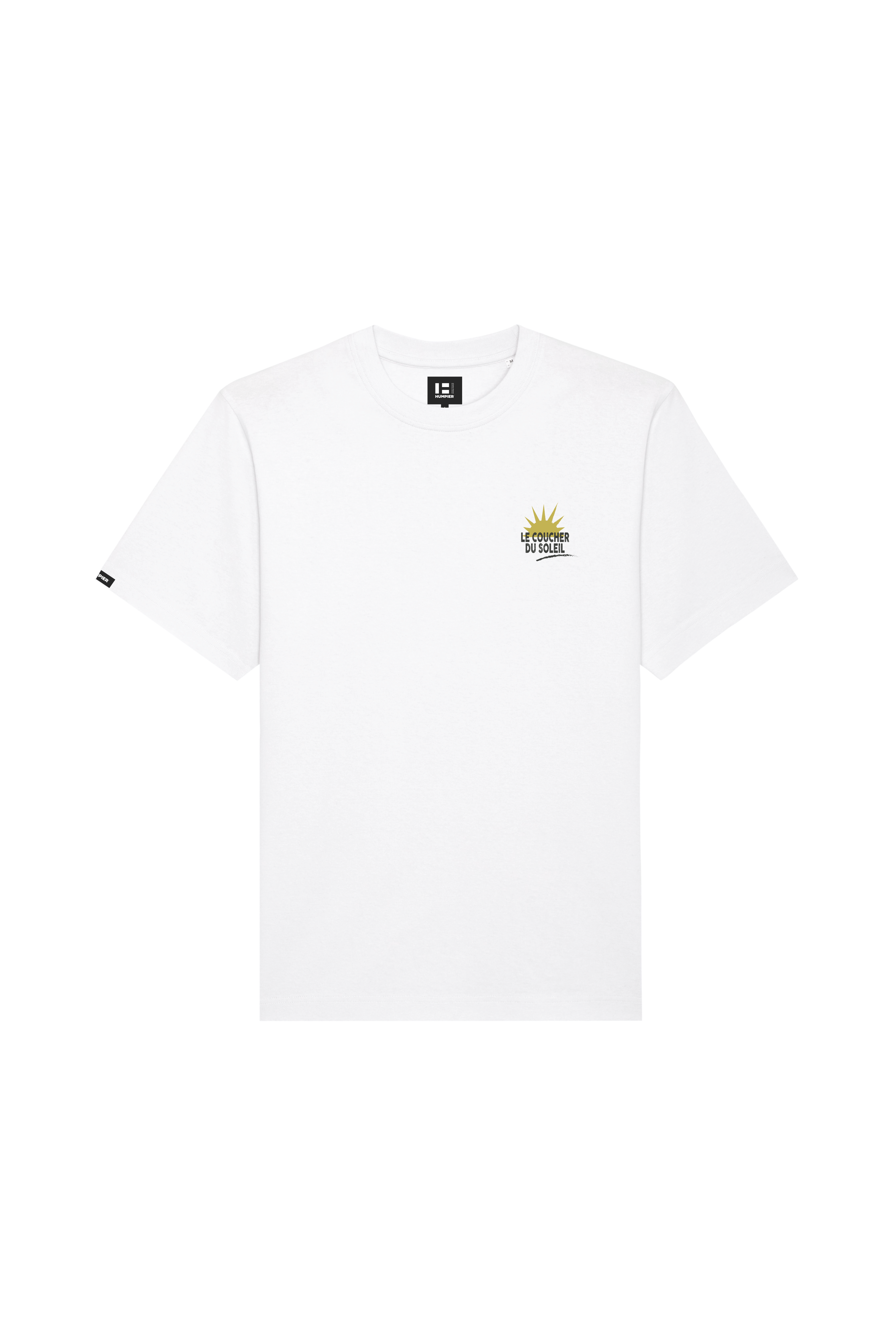 Camiseta manga corta Le Coucher Humpier blanca