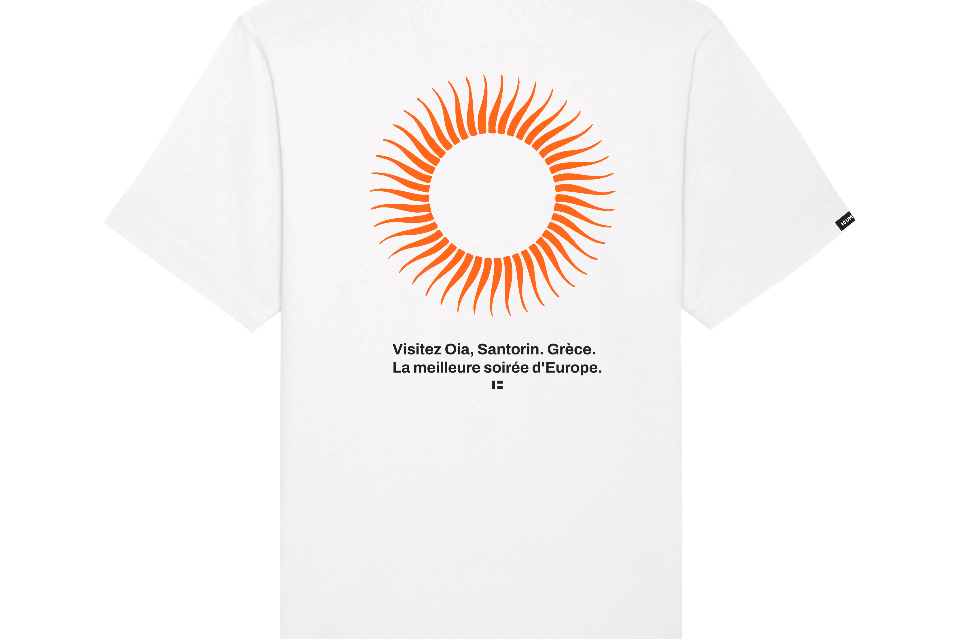 Camiseta manga corta Le Devenir Humpier blanca