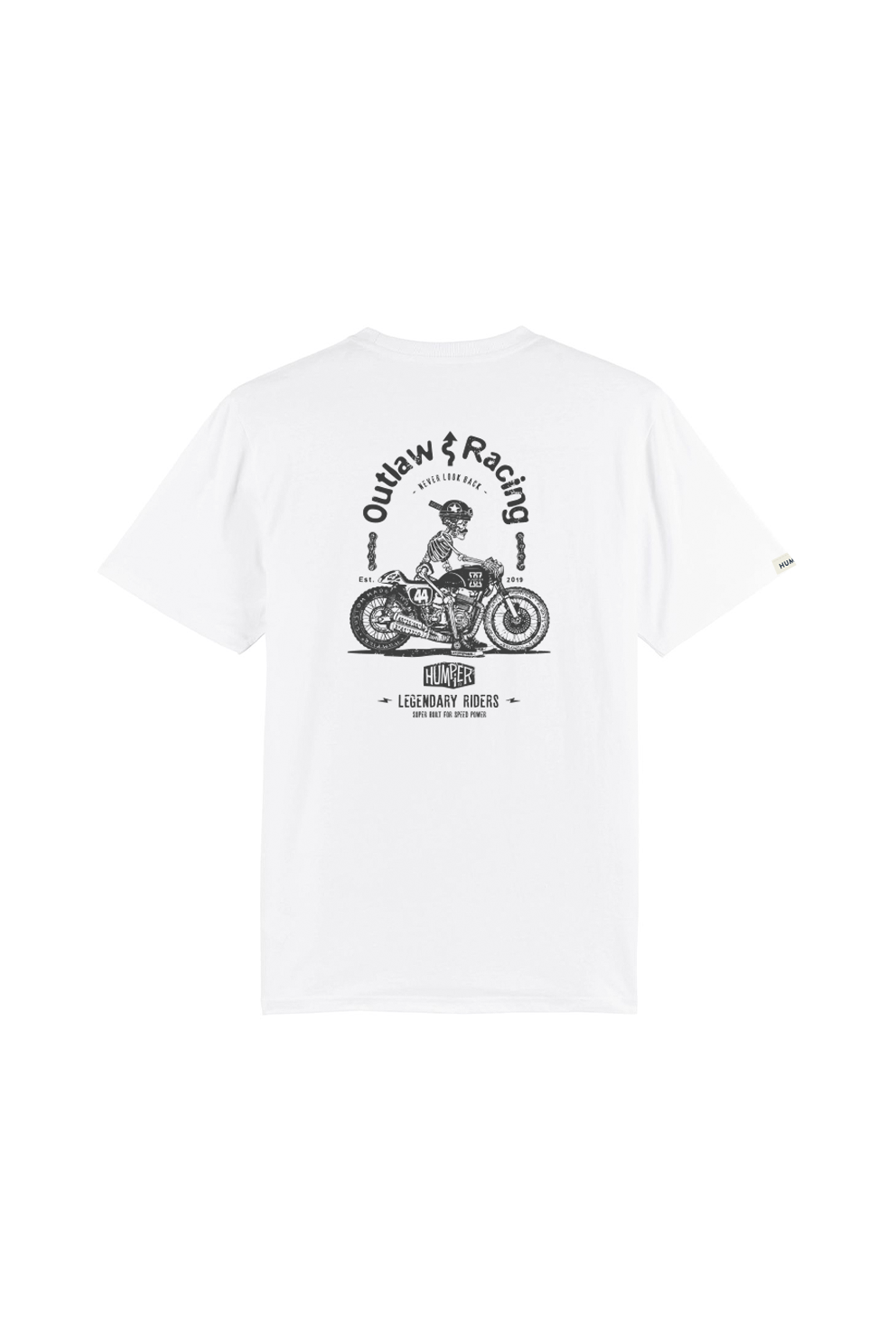 Camiseta manga corta Legendary Humpier blanca