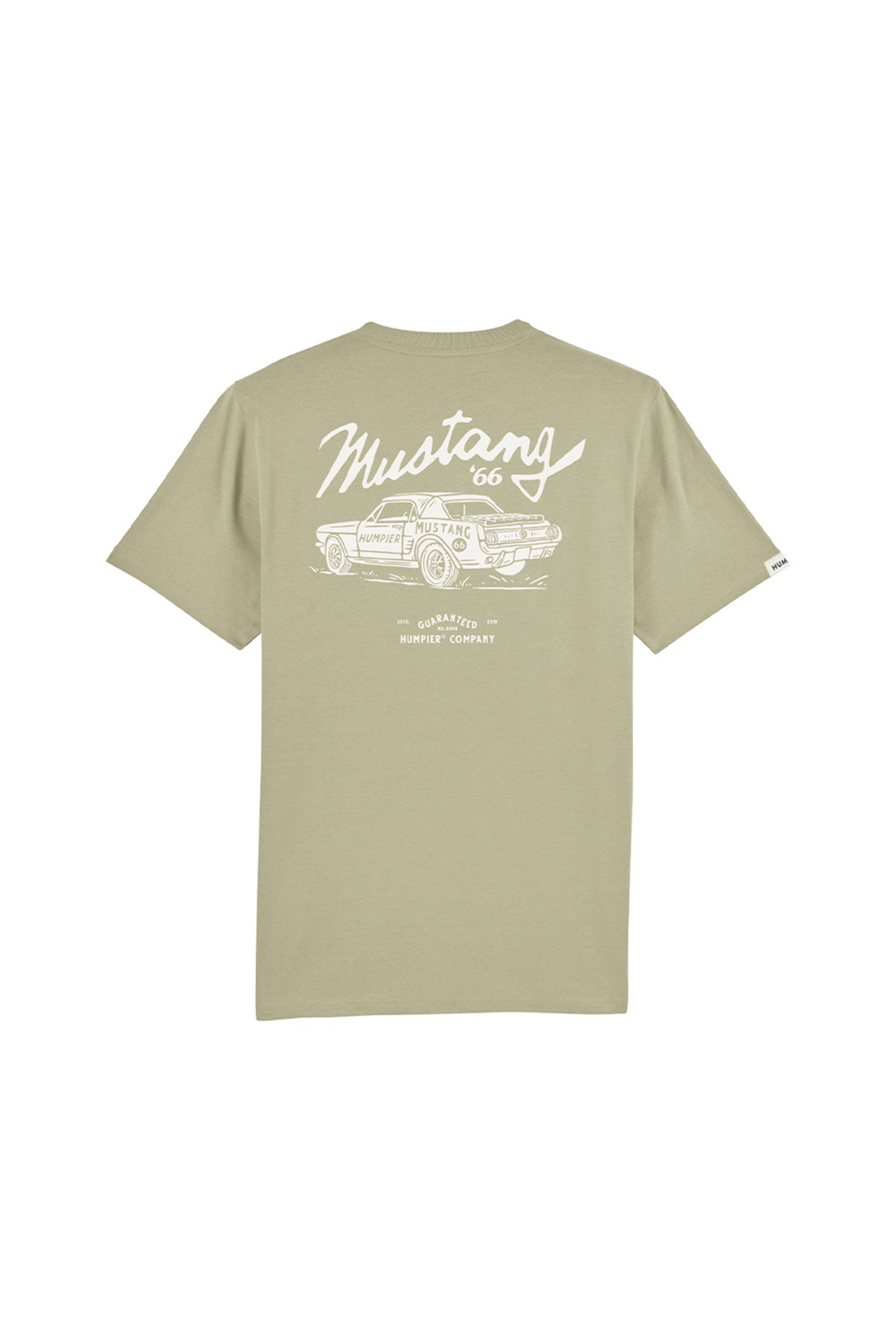 Camiseta manga corta Mustang Humpier verde