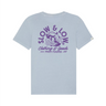 Camiseta manga corta Slow & Low Humpier azul