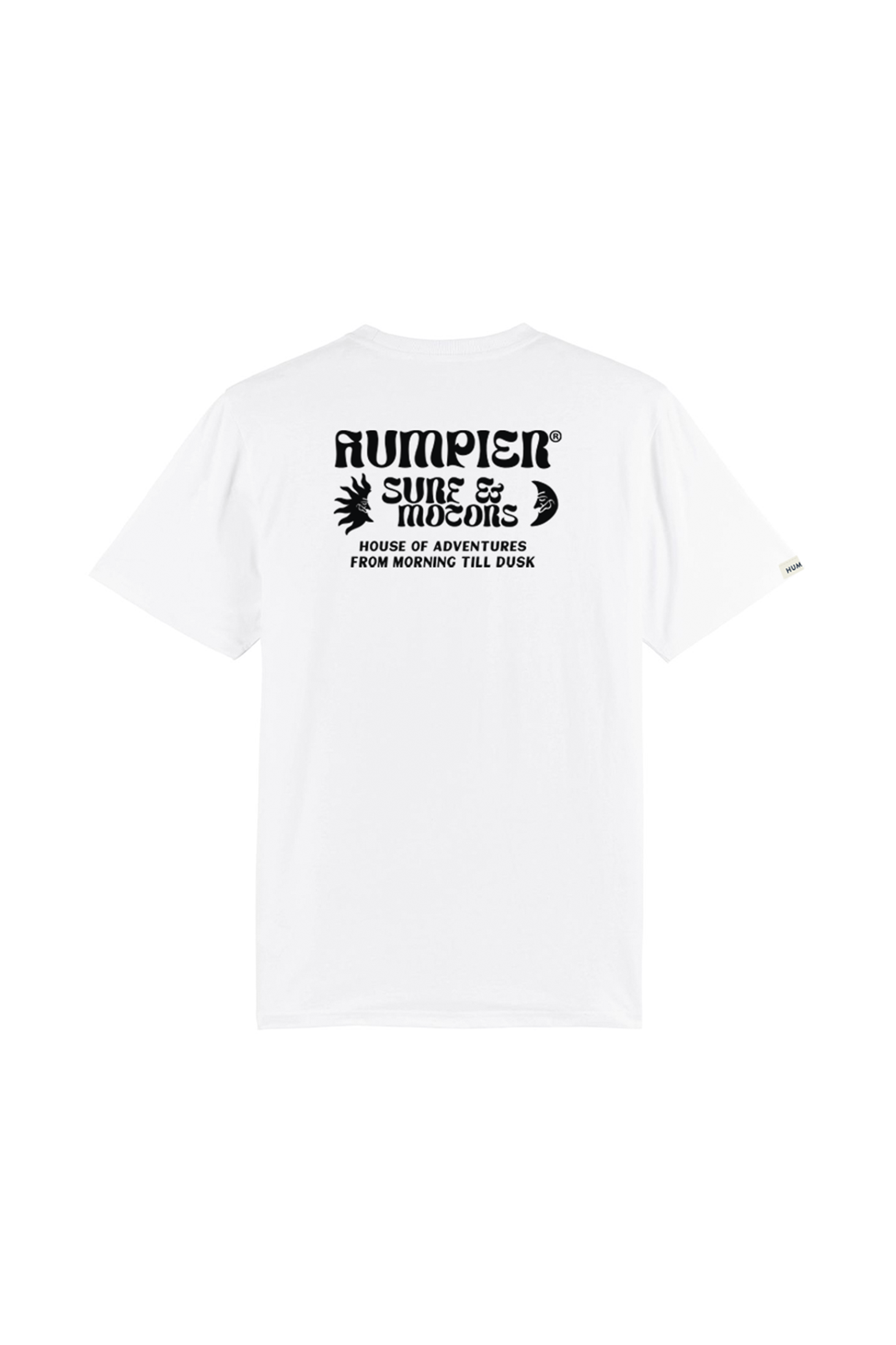 Camiseta manga corta Surf & Motors Humpier blanca