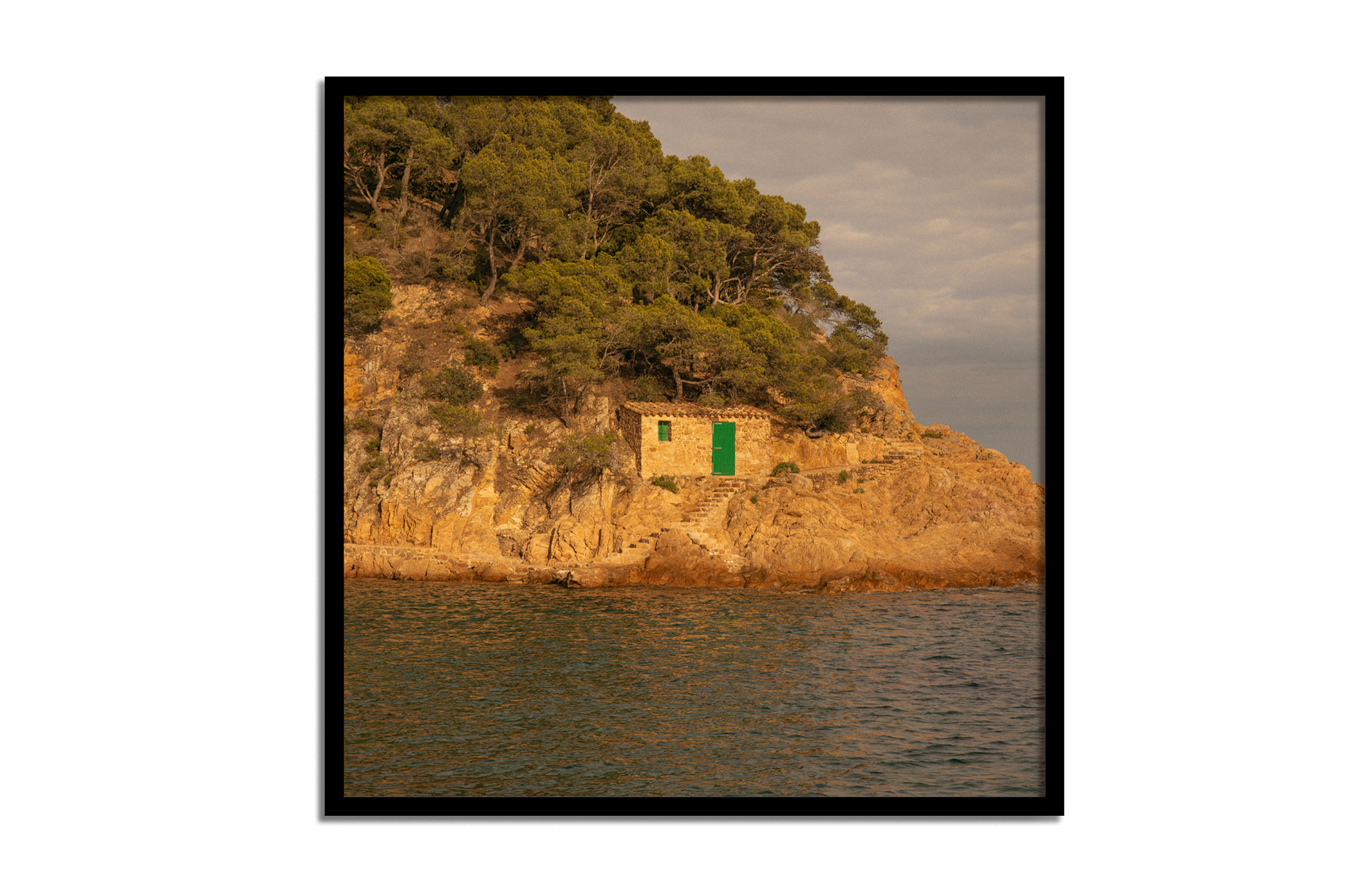 La casita de la costa brava print