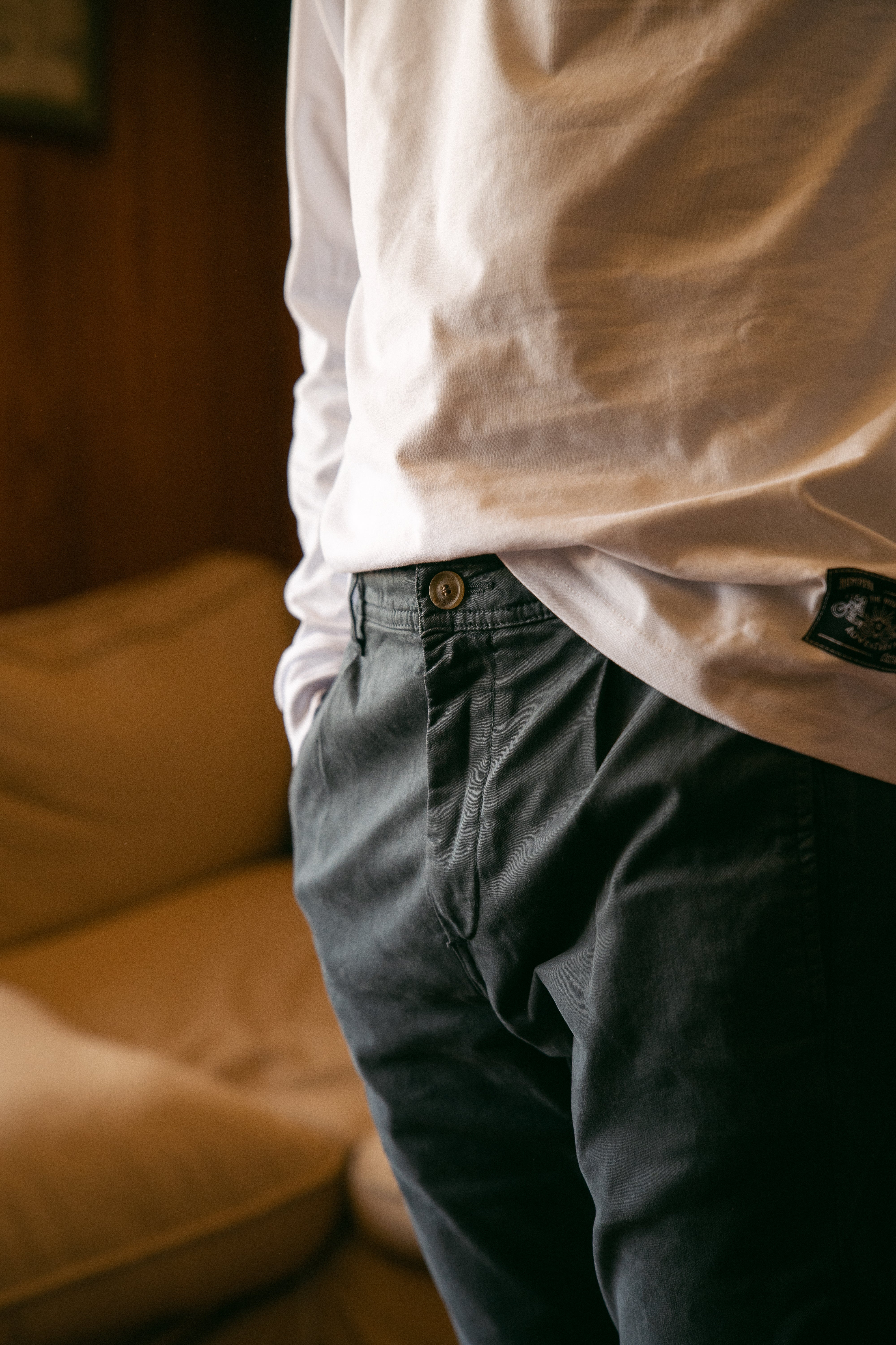 Relaxed Chino Navy