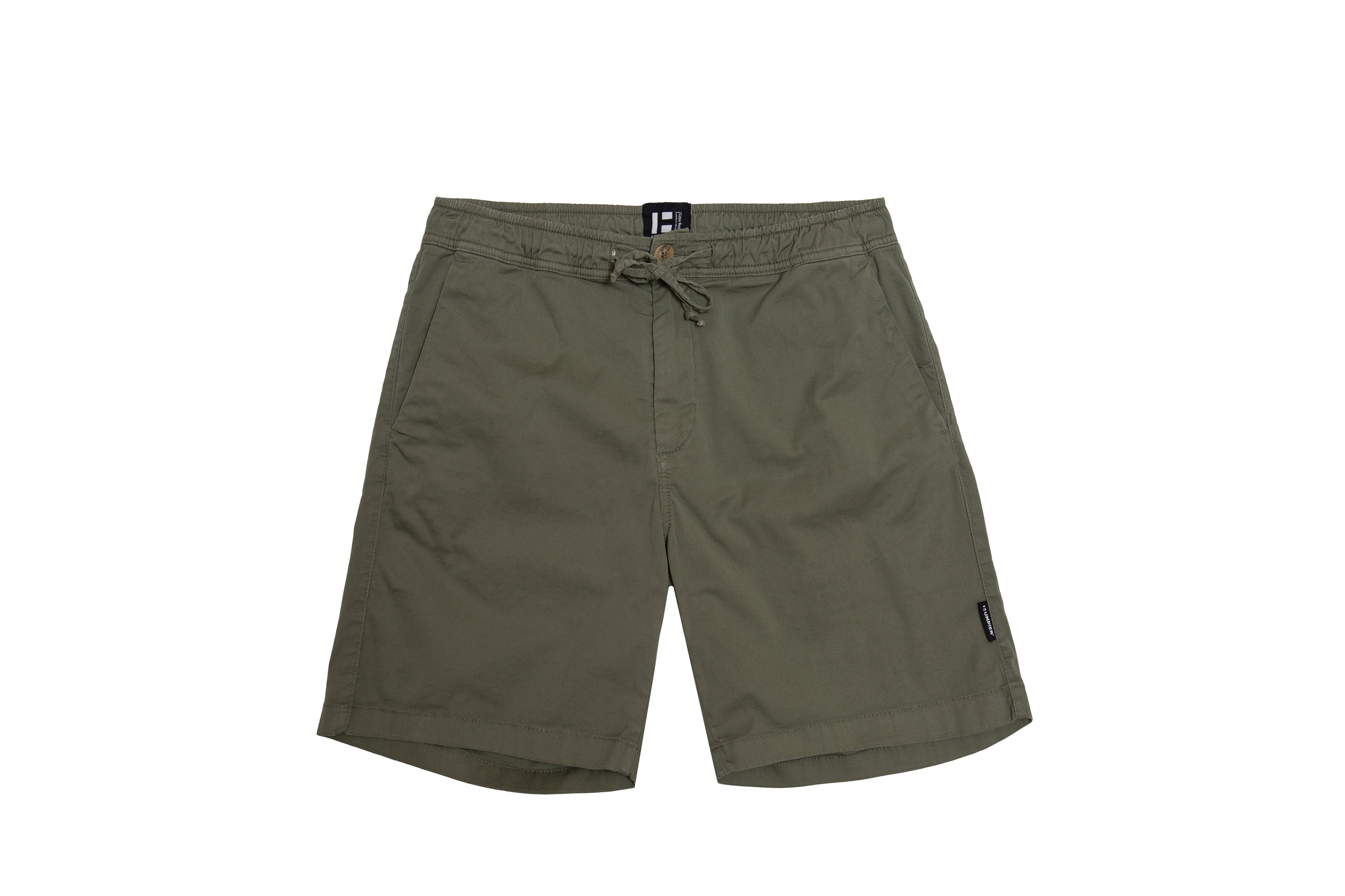 Short Relaxed Chino Kaki