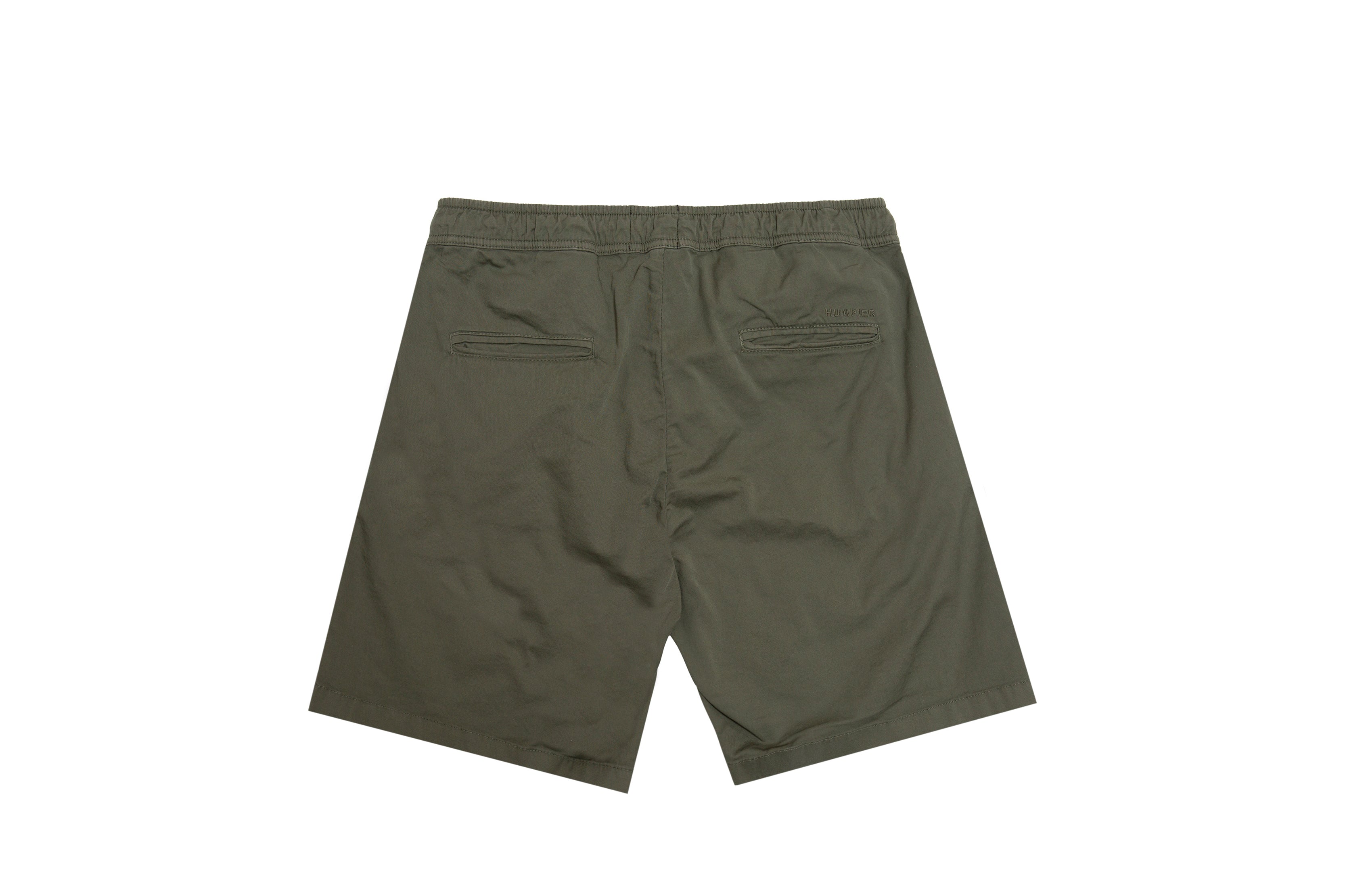 Short Relaxed Chino Kaki