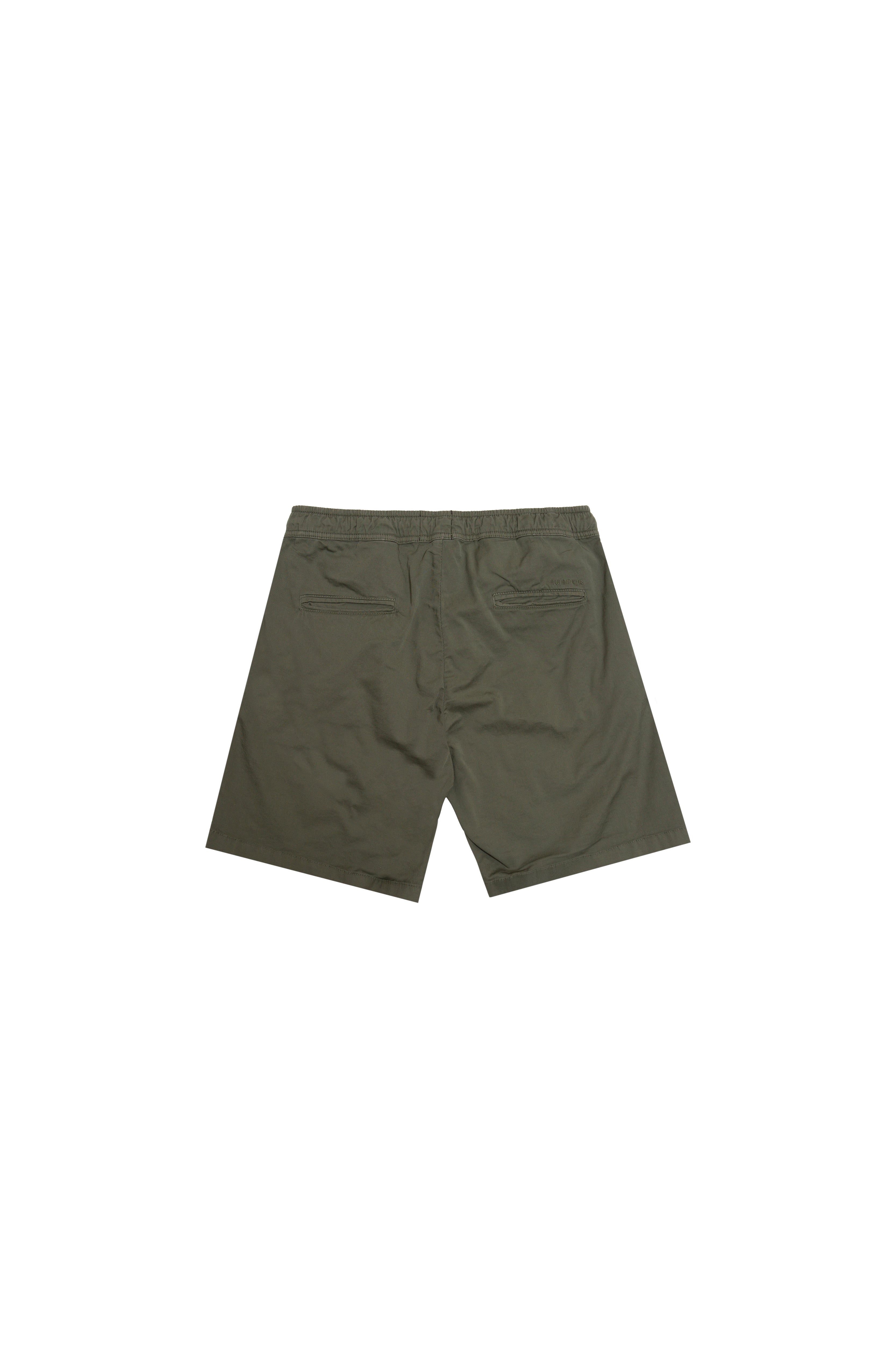 Short Relaxed Chino Kaki