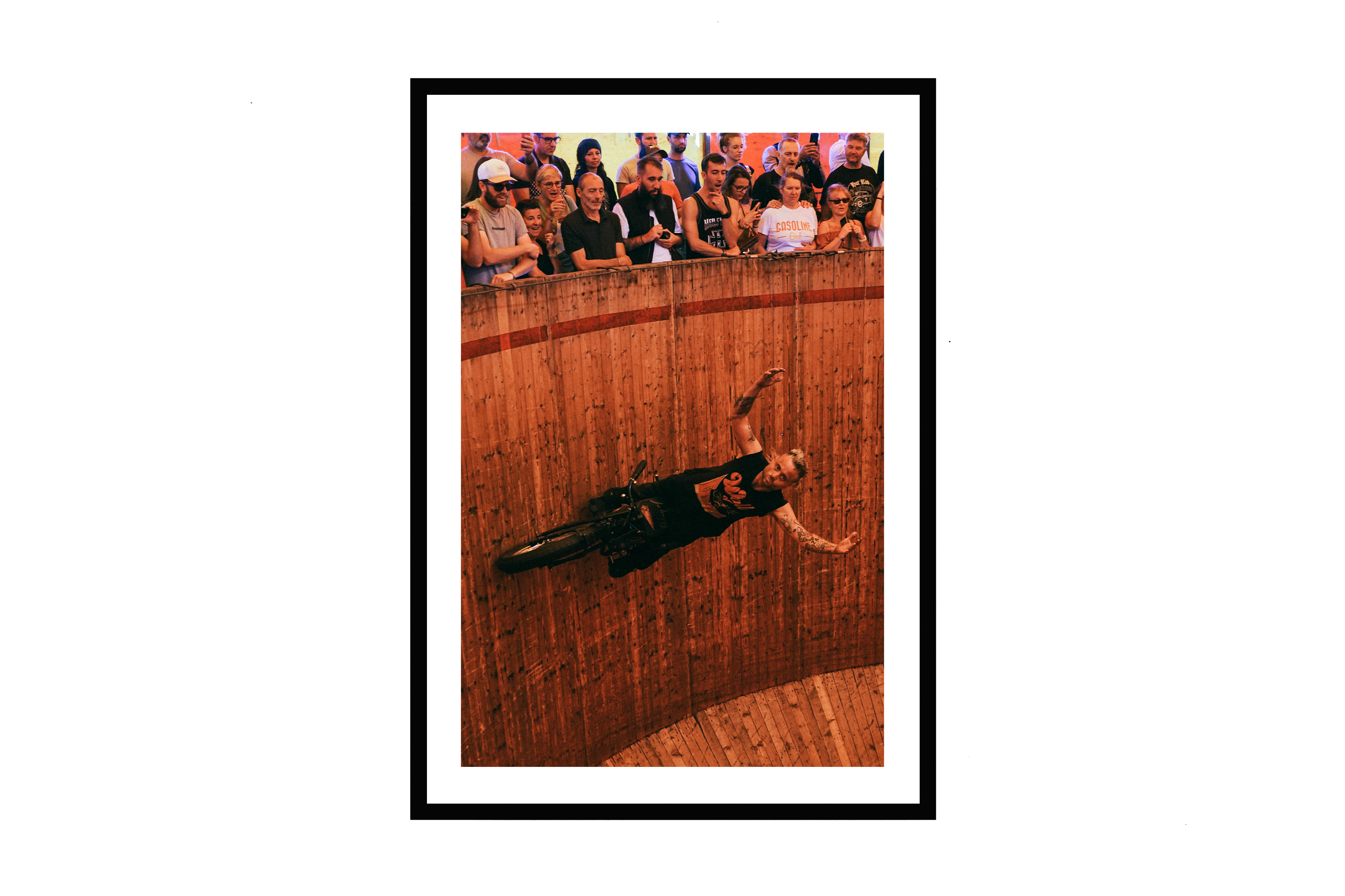 Wall of death print by pablo 