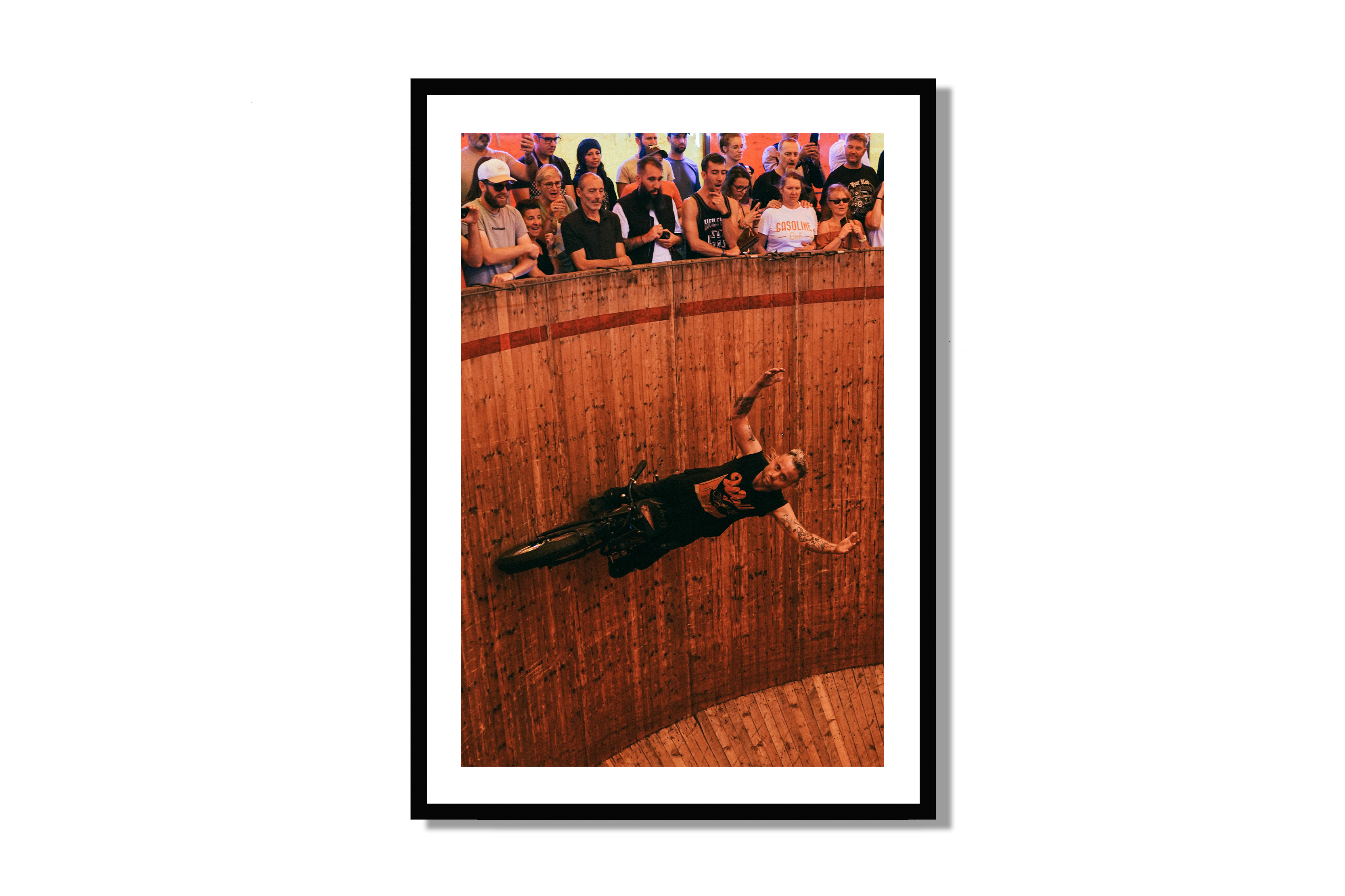 Wall of death print by pablo 