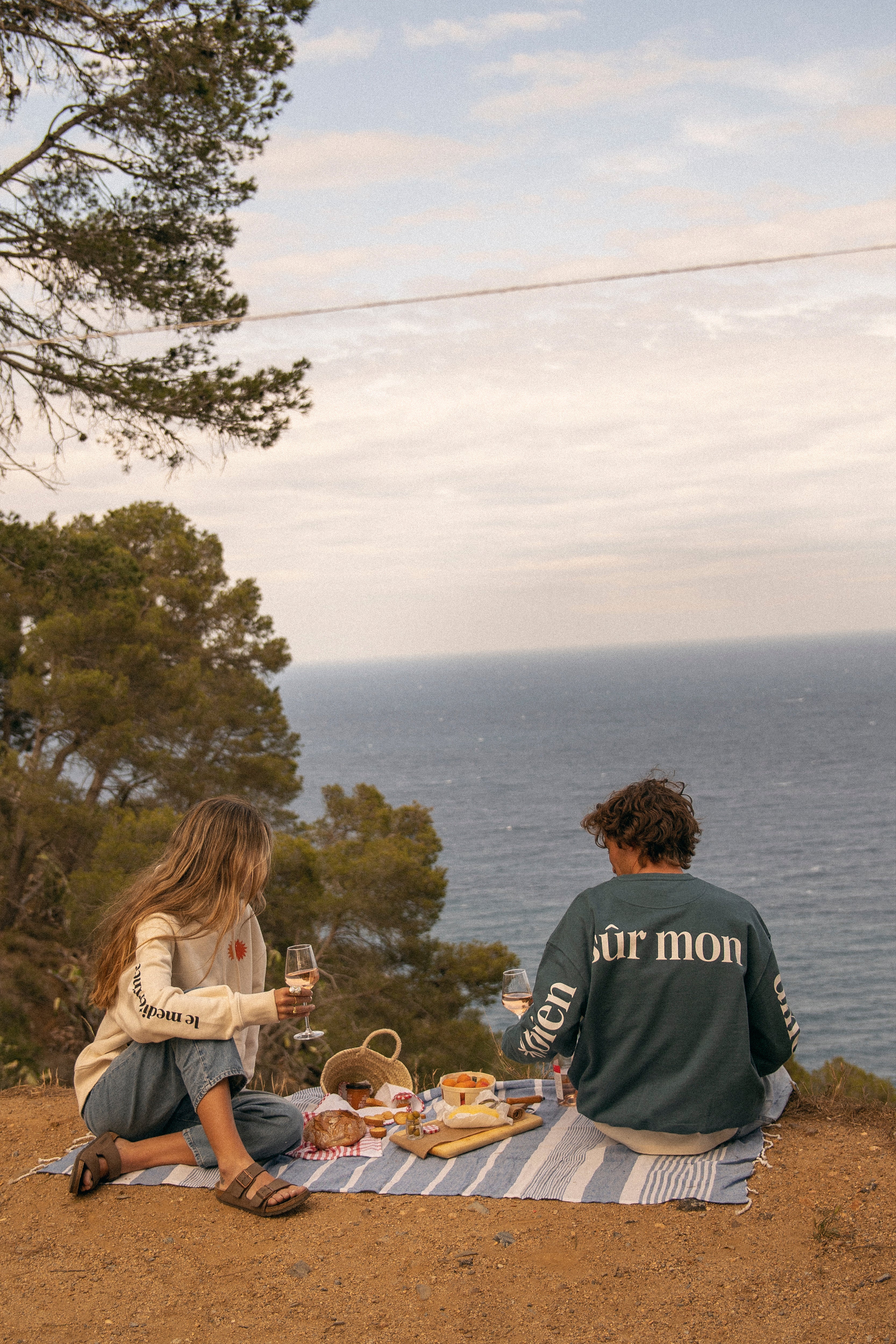 Sudadera sin capucha Crewneck Bien Sûr Humpier verde