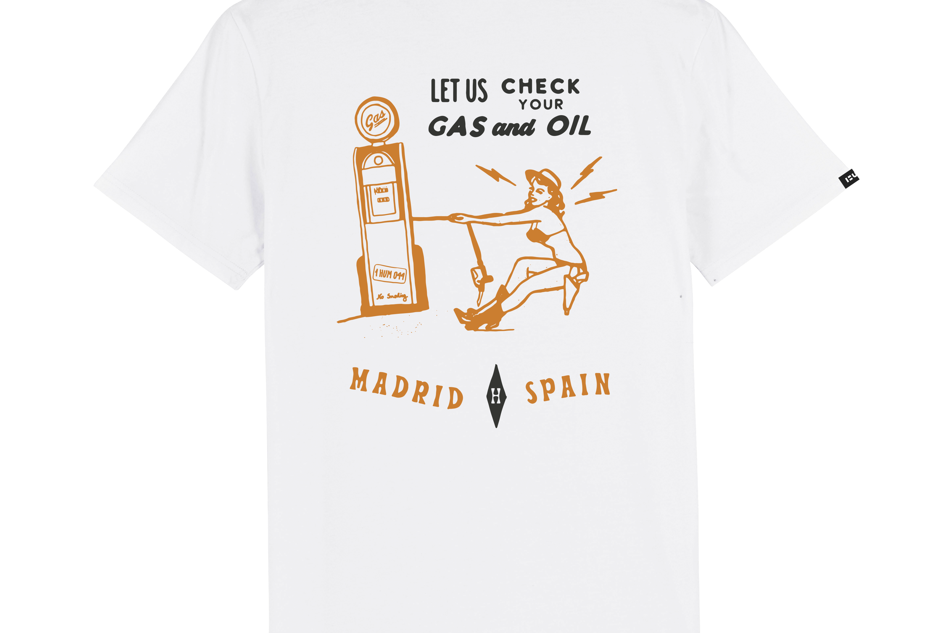 camiseta manga corta check your gass humpier