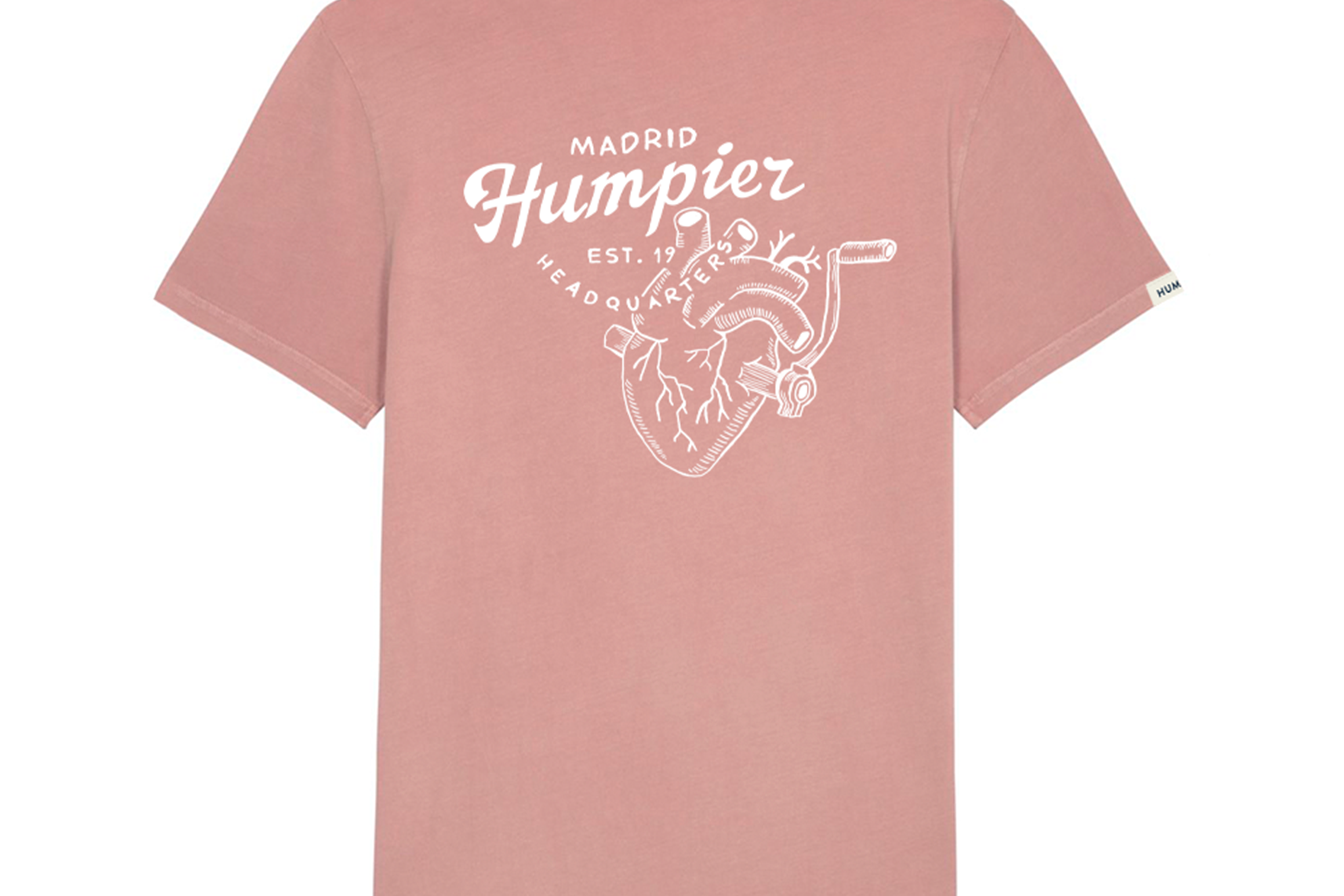 Camiseta manga corta Head & Heart Humpier rosa