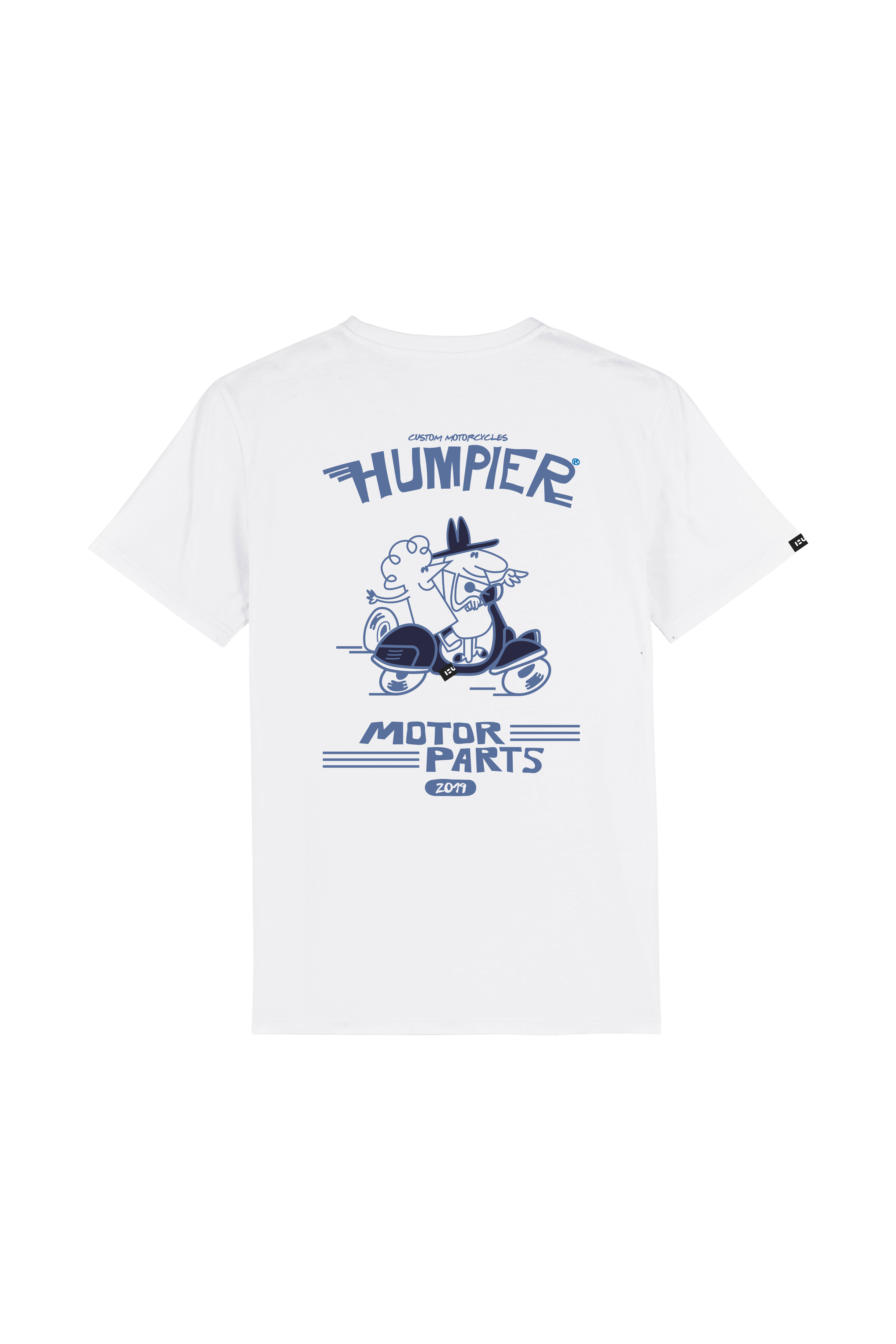 camiseta manga corta vespas humpier