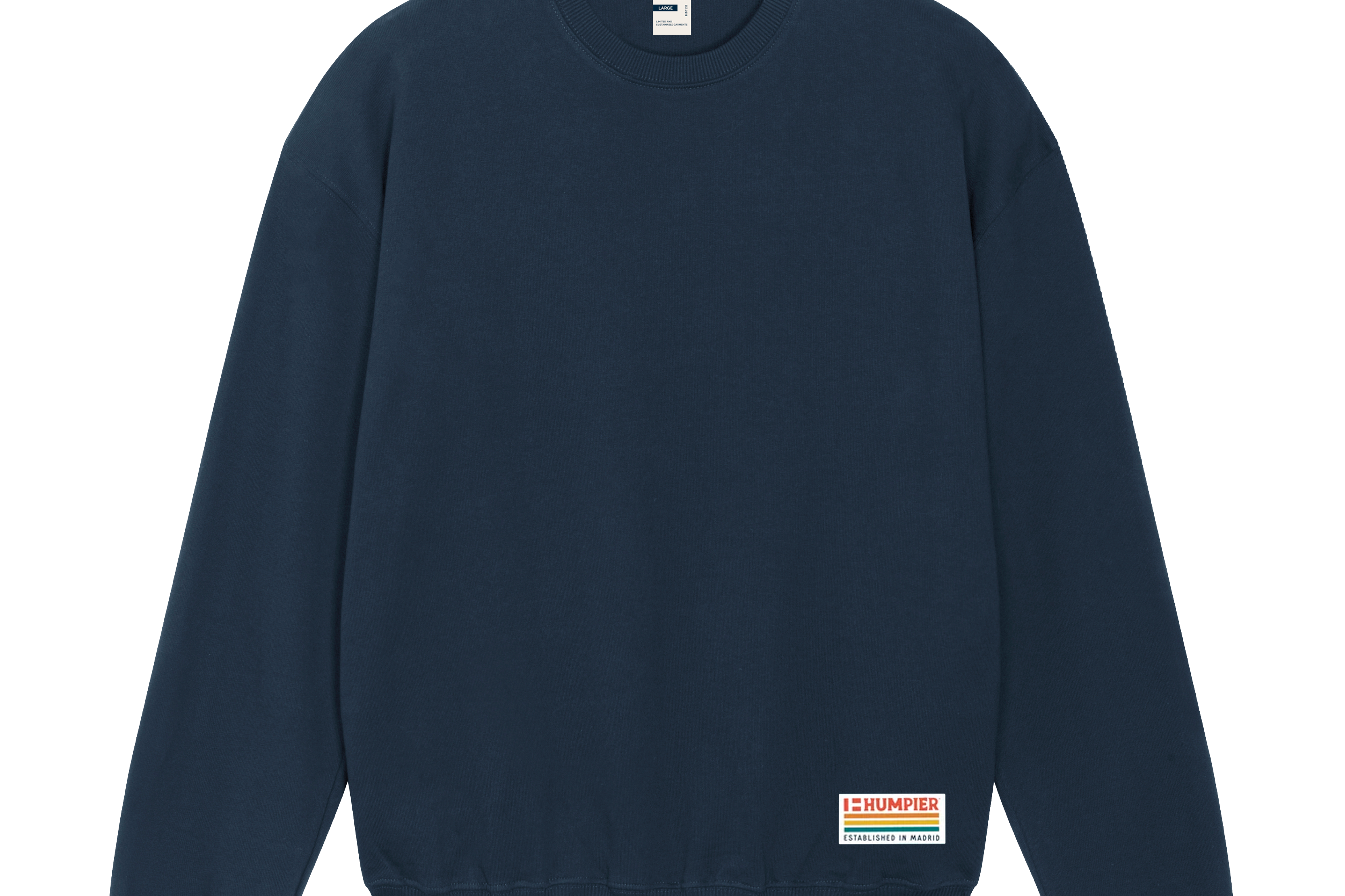 Sudadera sin capucha Crewneck Customs Ibiza Humpier azul