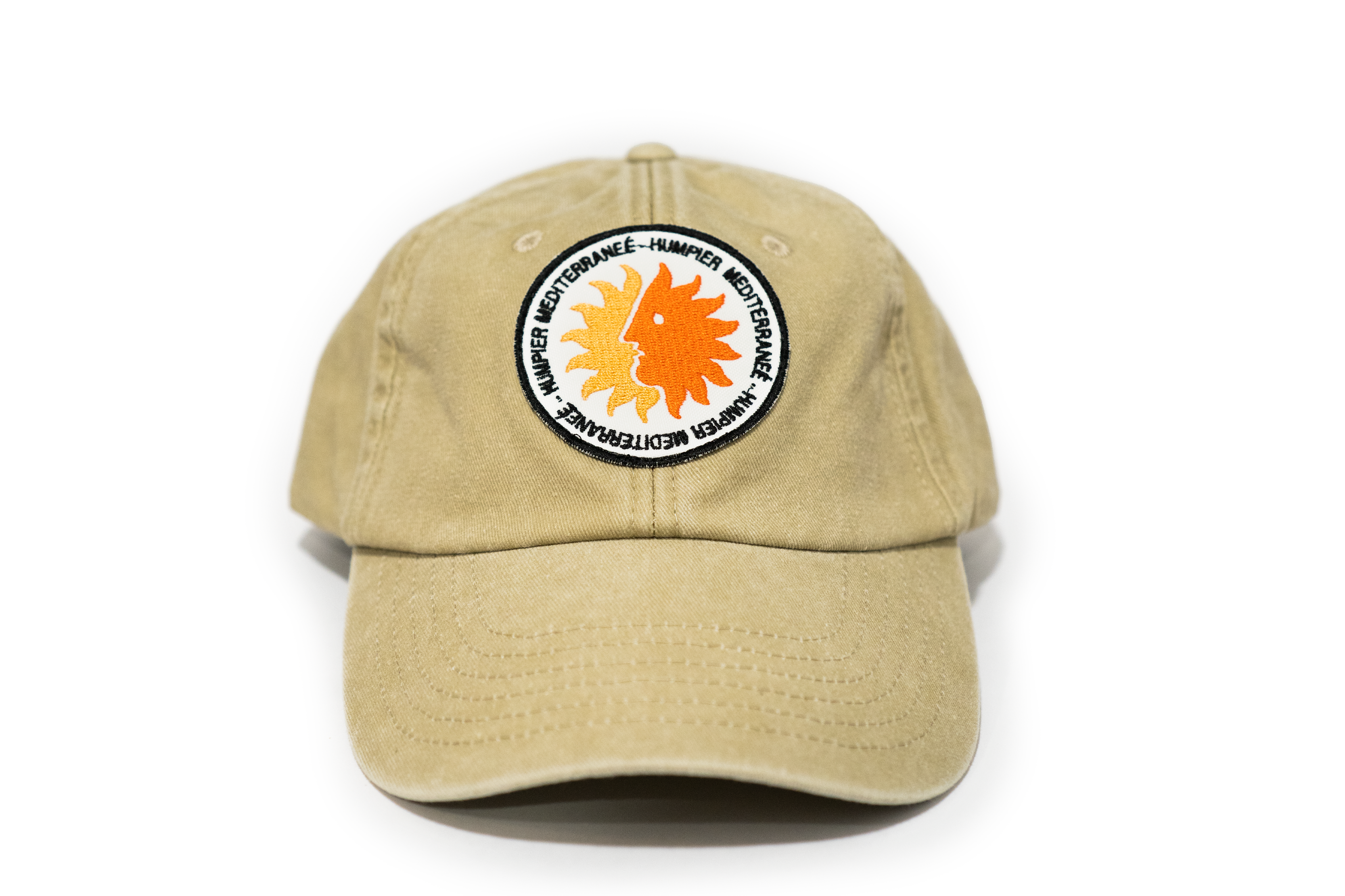 Gorra de tela Le Mediterranee beige