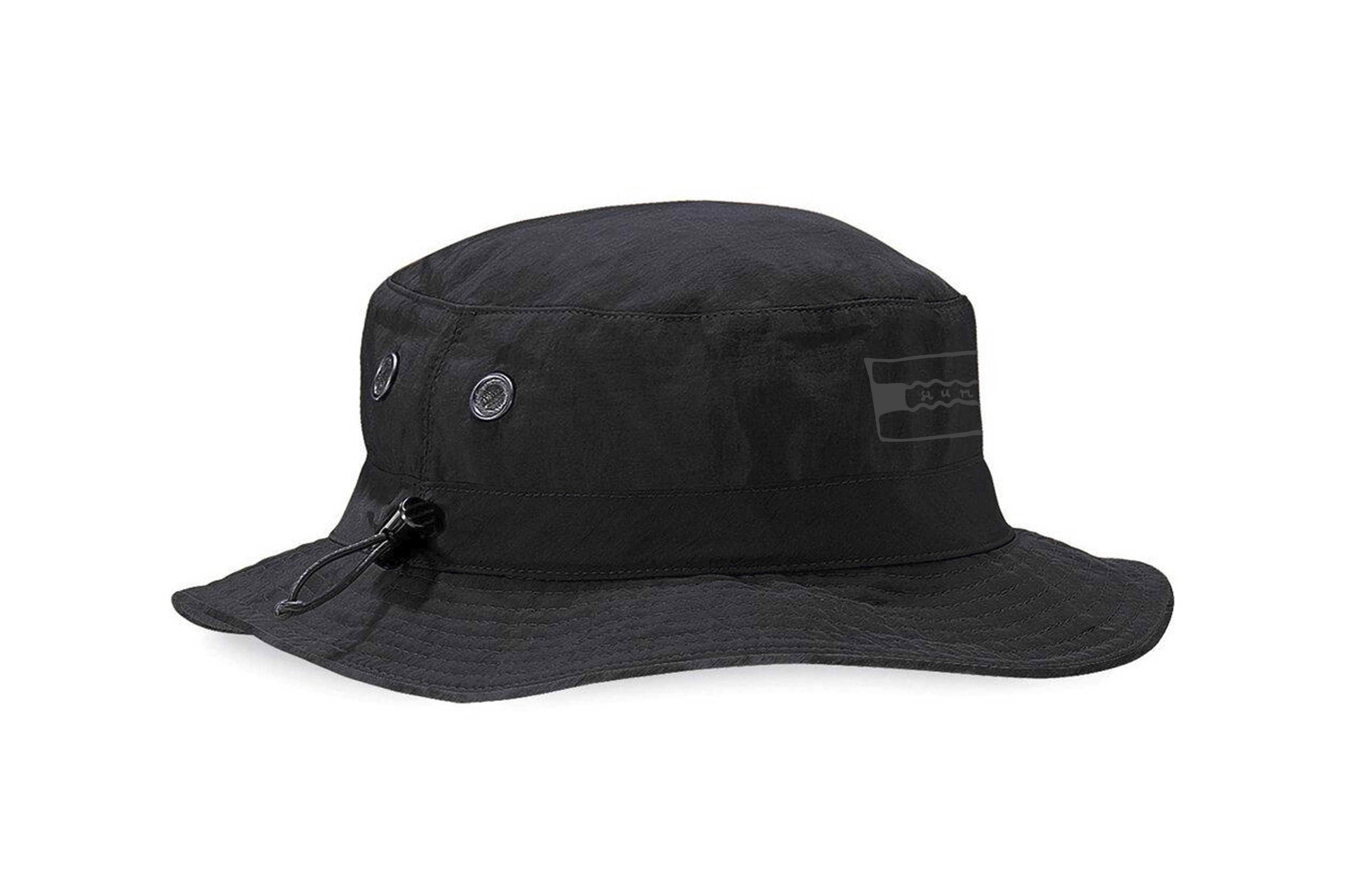 Gorro bucket pescador negro 