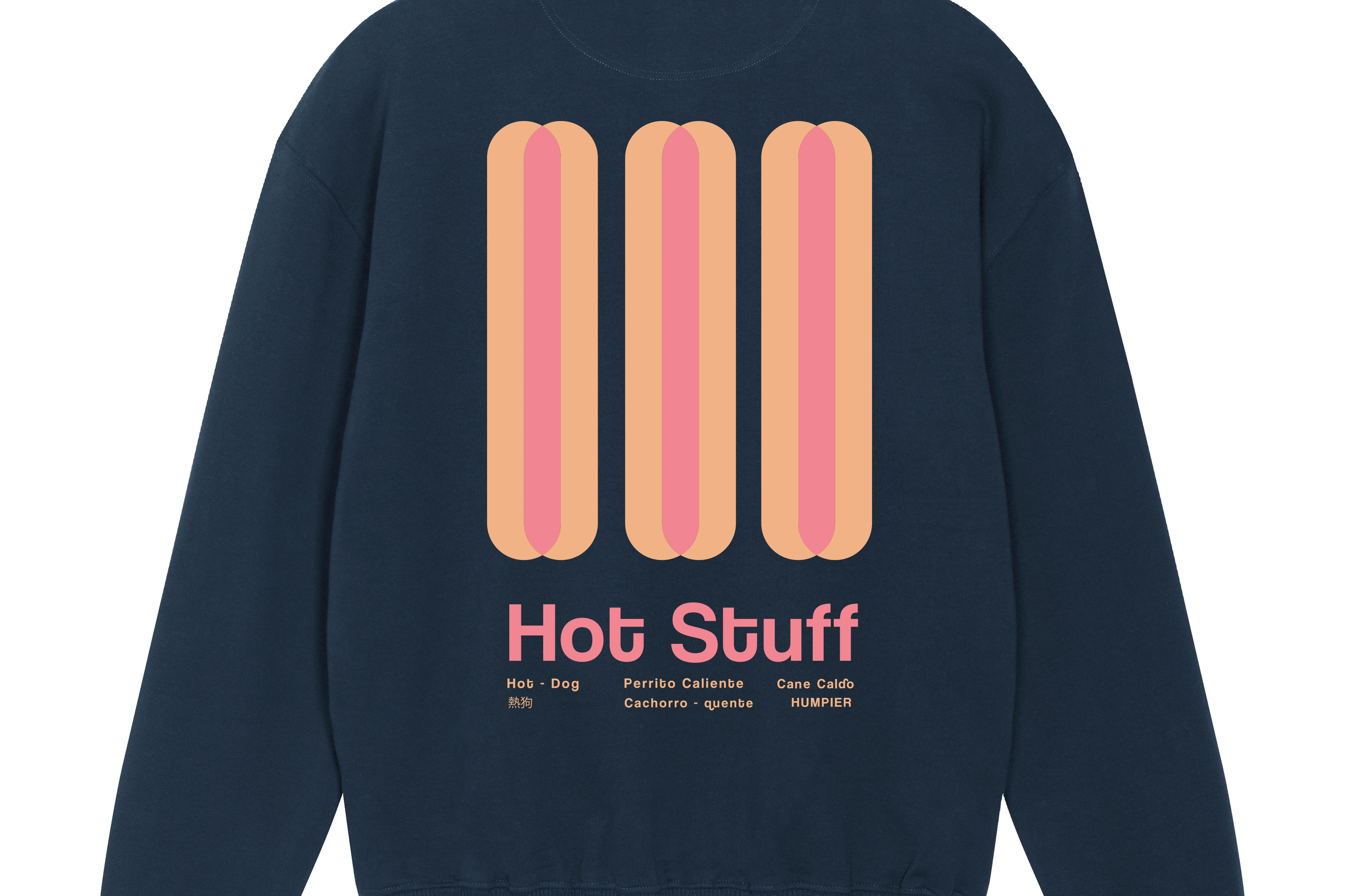 Sudadera sin capucha Crewneck Hot Stuff Humpier azul