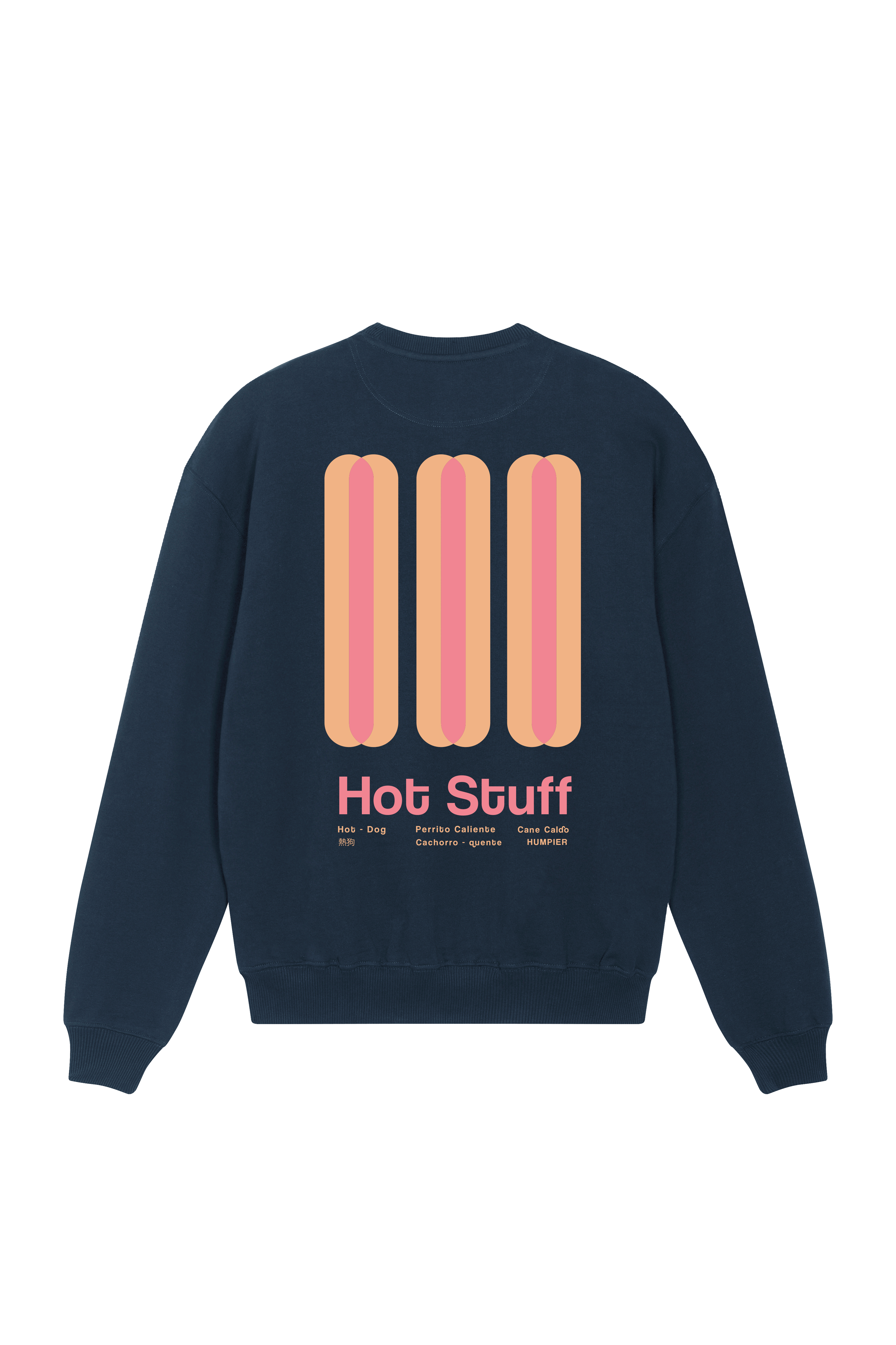 Sudadera sin capucha Crewneck Hot Stuff Humpier azul