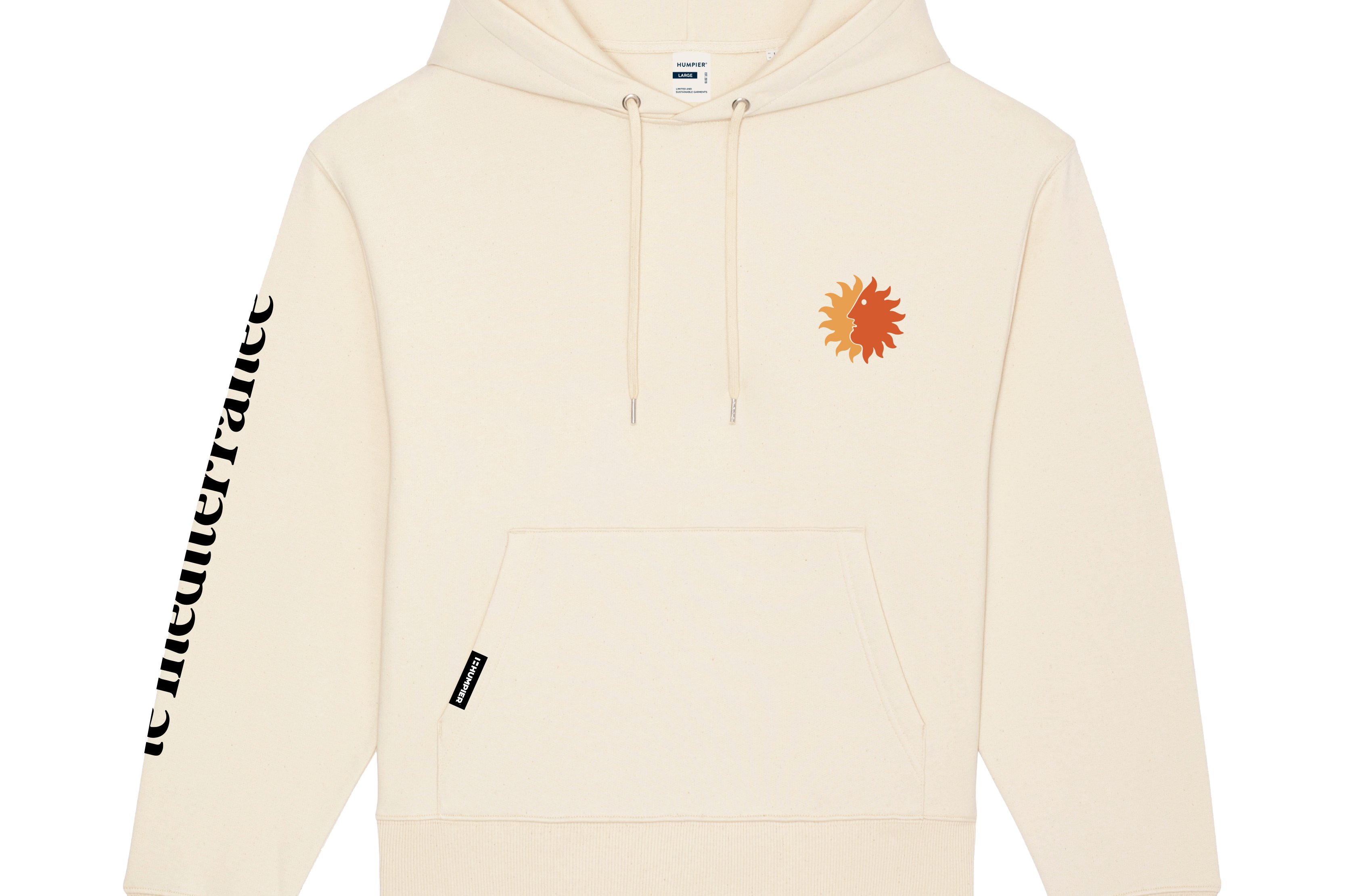 Sudadera con capucha Hoodie Le Mediterraneé Humpier beige