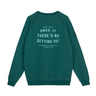 Sudadera sin capucha Crewneck Siete Hermanas Humpier verde