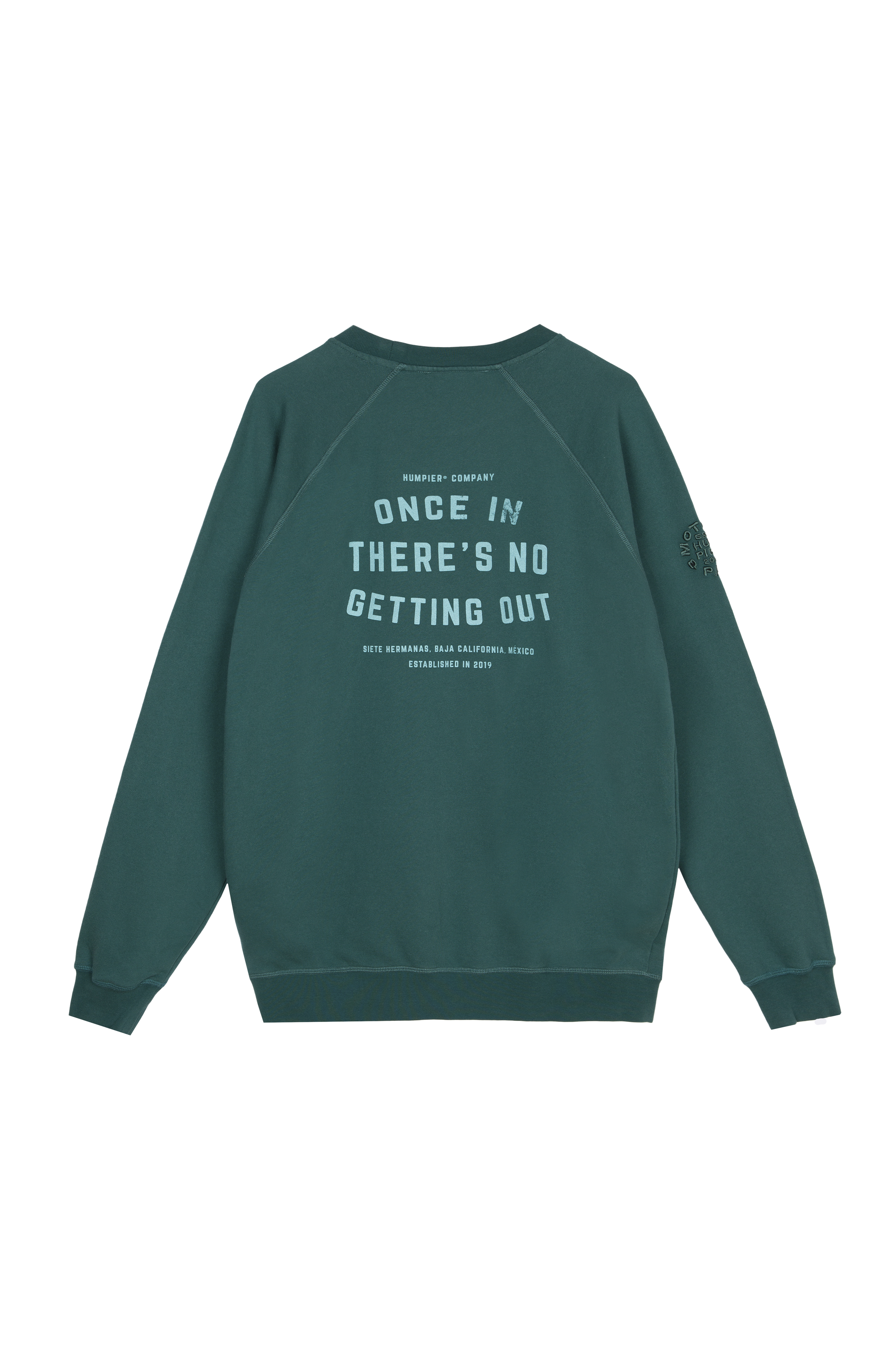 Sudadera sin capucha Crewneck Siete Hermanas Humpier verde