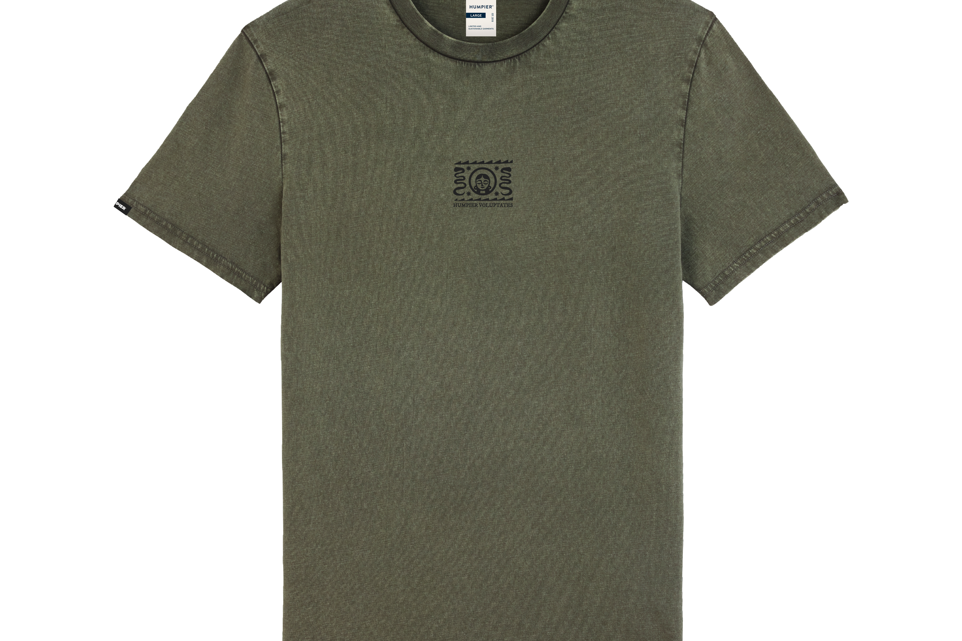 Camiseta manga corta Nereides Humpier verde