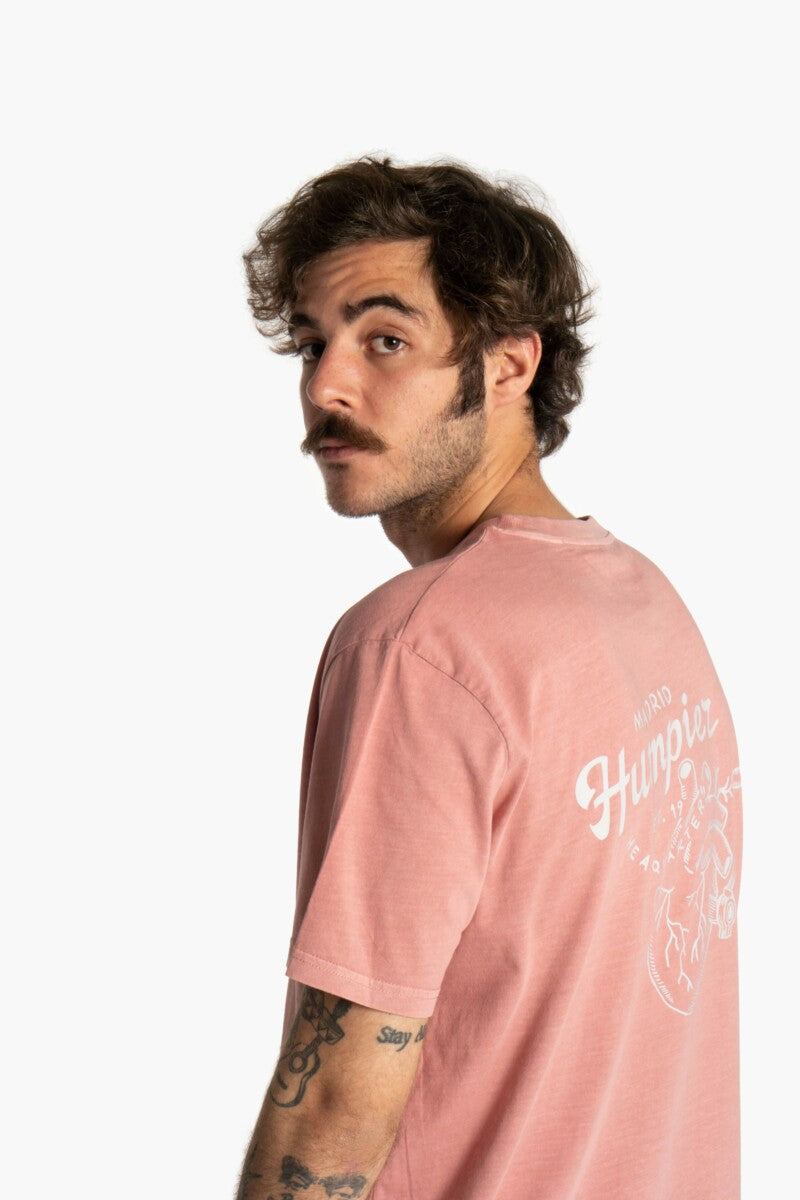 Camiseta manga corta Head & Heart Humpier rosa