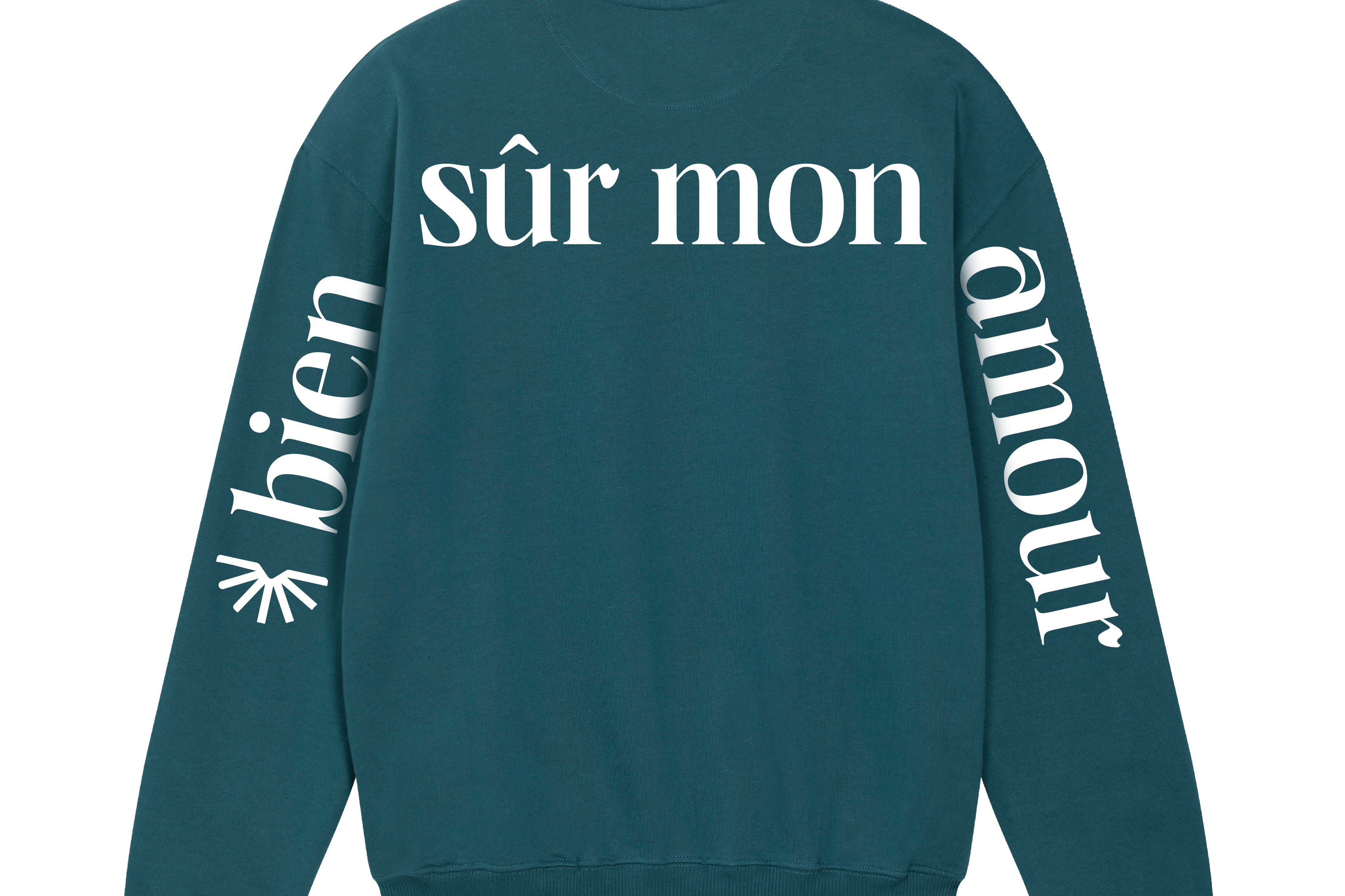 Sudadera sin capucha Crewneck Bien Sûr Humpier verde