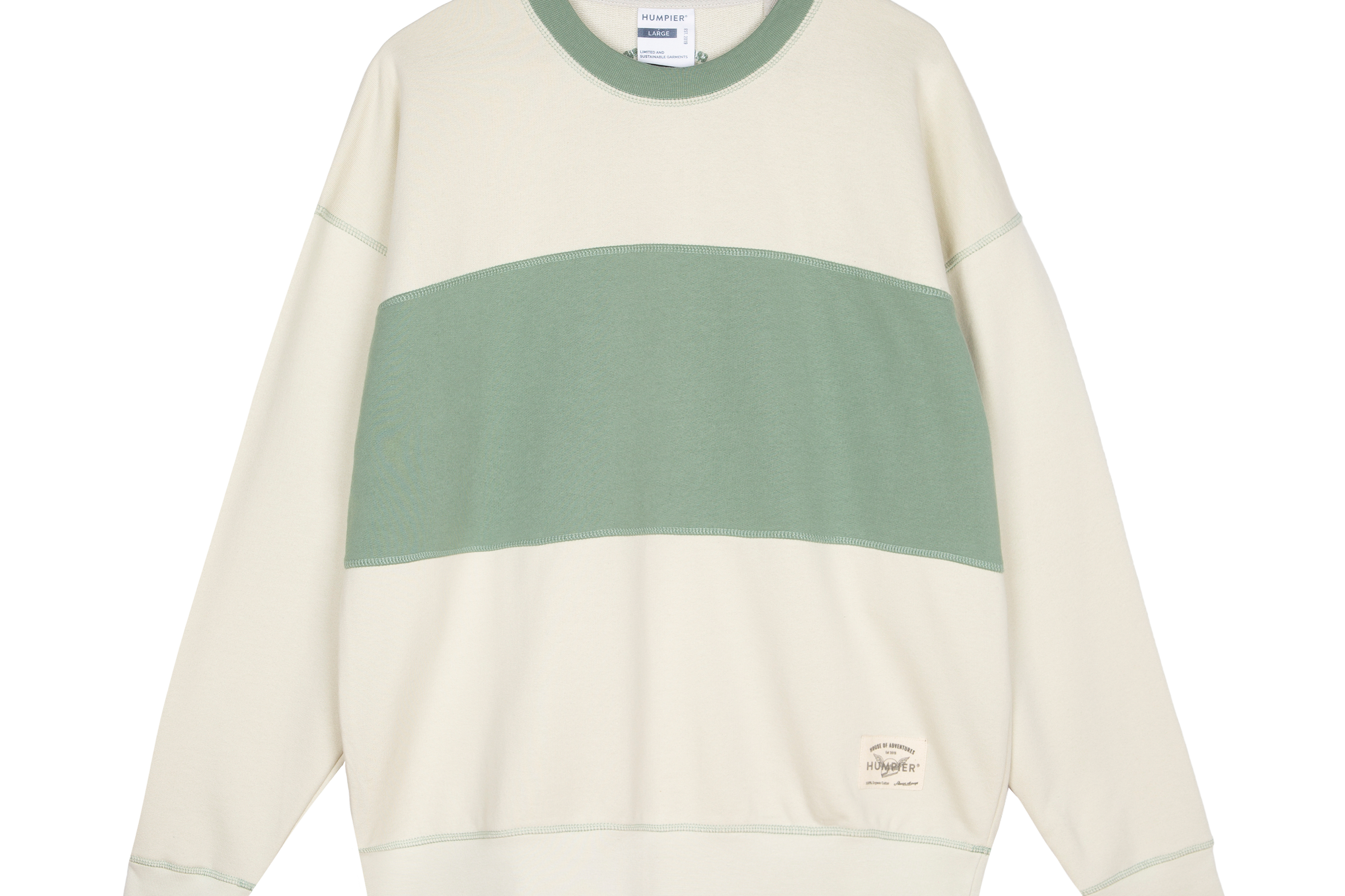 Sudadera sin capucha Crewneck Old School Humpier verde