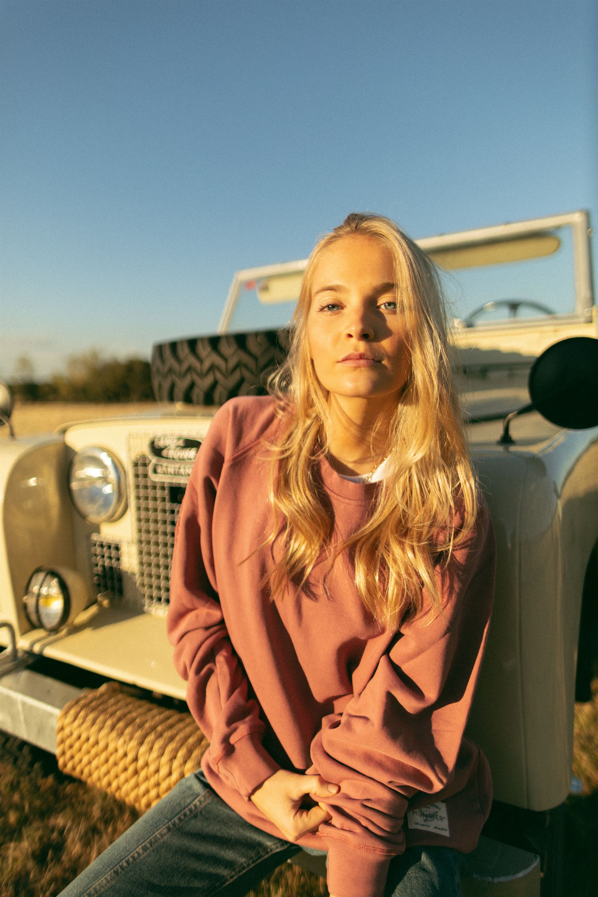 Sudadera sin capucha Crewneck Siete Hermanas Humpier rosa